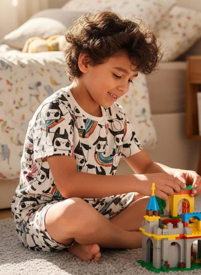 انثريلو شورت بيجاما باندا